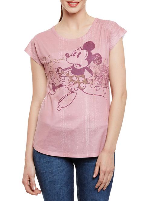 pink printed top - 13423043 - Standard Image - 1