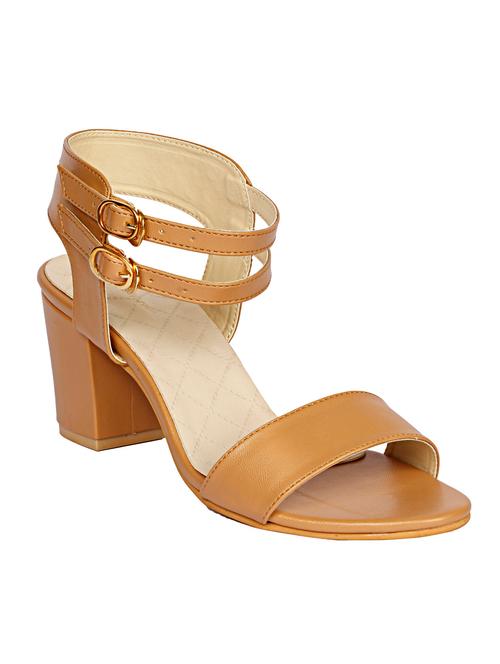 brown ankle strap sandal - 13426605 - Standard Image - 1