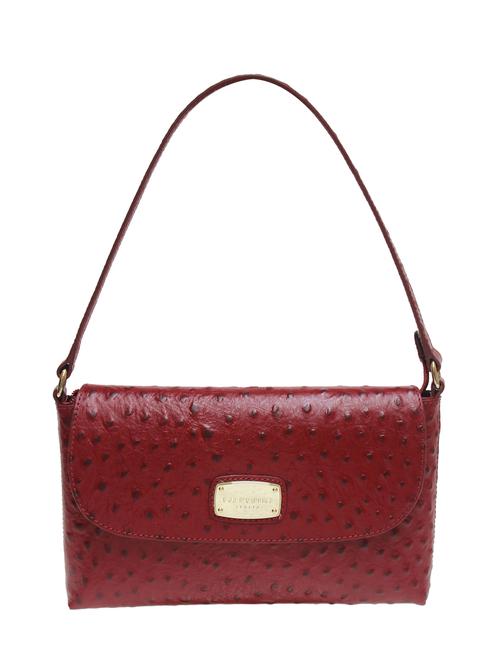maroon leather handbag - 13427807 - Standard Image - 1