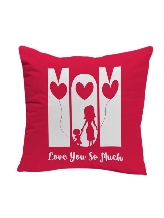 lof mom gifts for mother's day love you so much 12x12 inches cushion - 13429268 - Zoom Image - 1