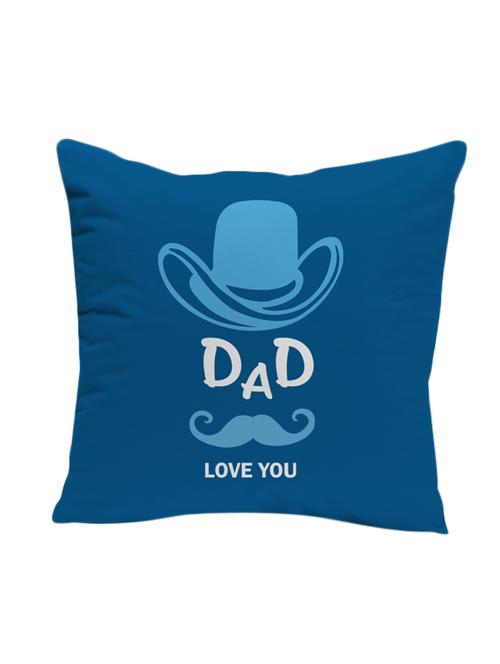 lof dad gifts for father's day with cap and mustaches 12x12 inches cushion - 13429269 - Standard Image - 1