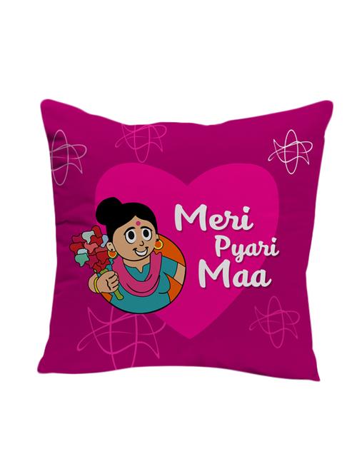 lof meri pyari maa gifts for mother's day 12x12 inches cushion - 13429270 - Standard Image - 1