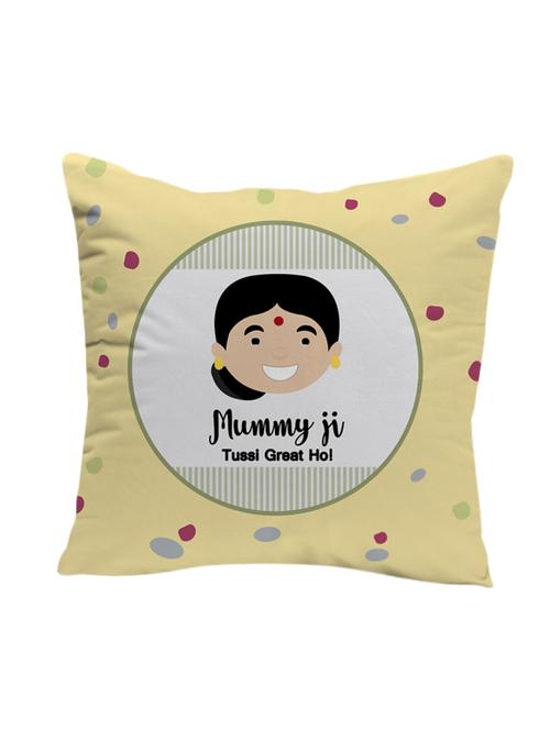 lof mummy ji tussi great ho punjabi maa gifts for mother's day 12x12 inches cushion - 13429284 - Very Small Image - 1