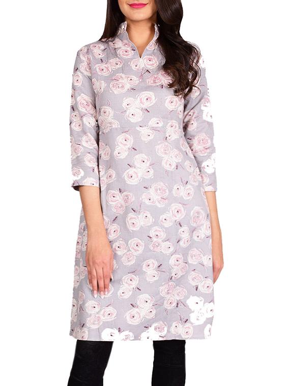 multi linen regular tunic - 13429384 - Zoom Image - 1