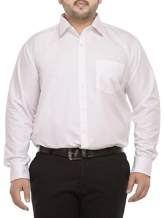 white cotton formal shirt - 13431057 - Zoom Image - 1