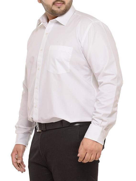 white cotton formal shirt - 13431057 - Zoom Image - 2