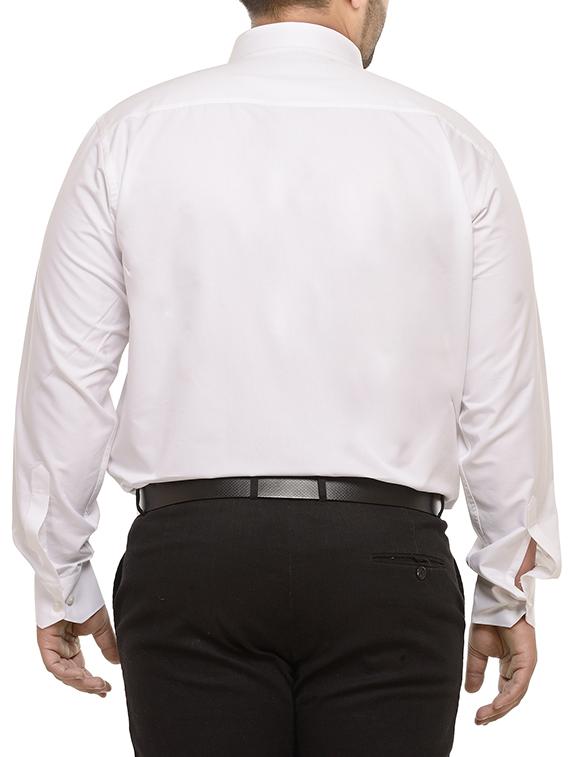 white cotton formal shirt - 13431057 - Zoom Image - 3