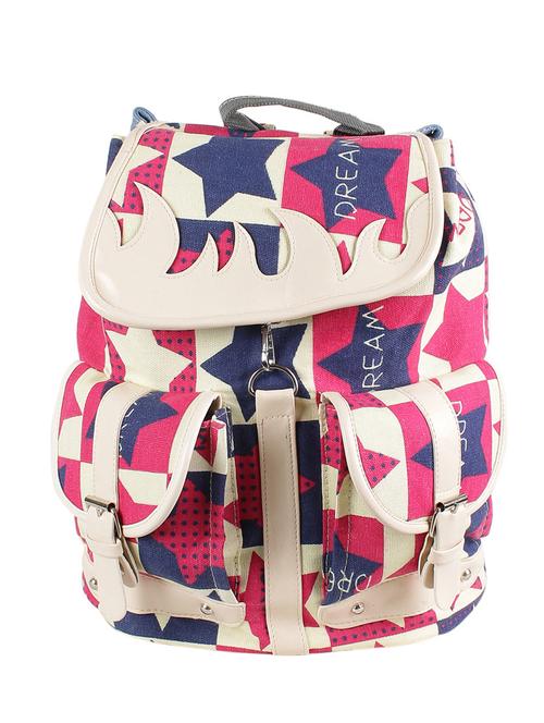 beige canvas backpack - 13431216 - Standard Image - 1