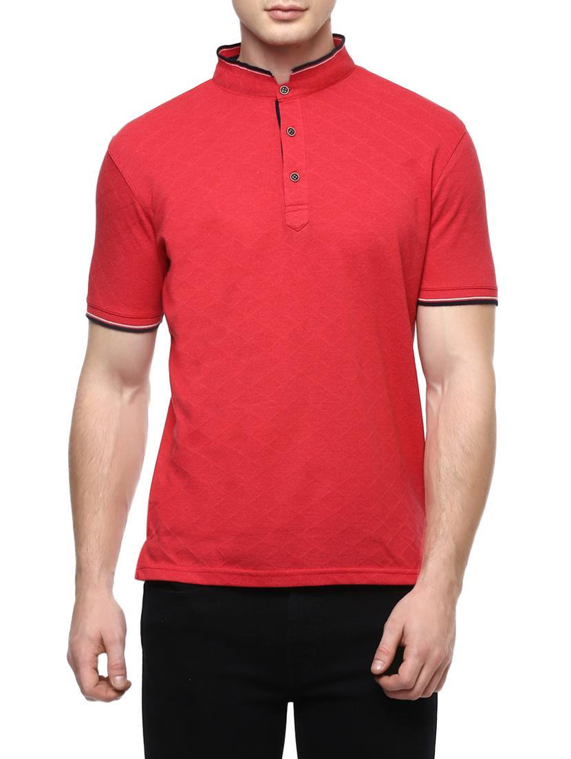 red cotton tshirt - 13432459 - Zoom Image - 1