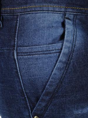 blue denim heavy washed jeans - 13433961 - Standard Image - 4