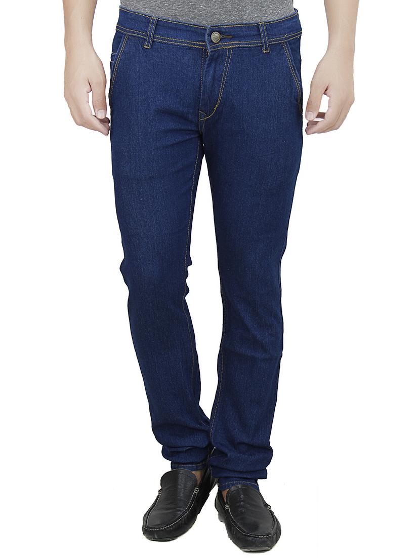 blue denim plain jeans