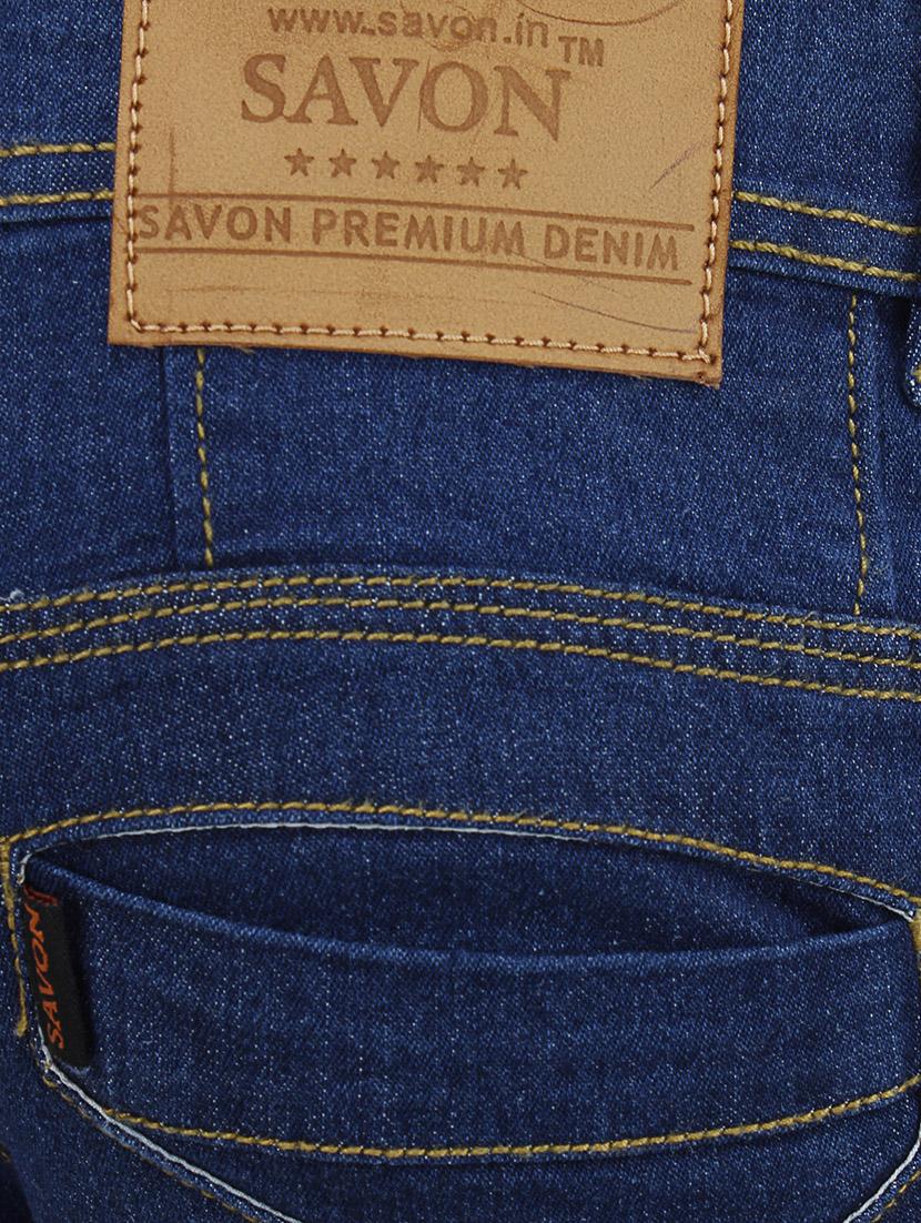 blue denim plain jeans - 13433980 - Zoom Image - 4