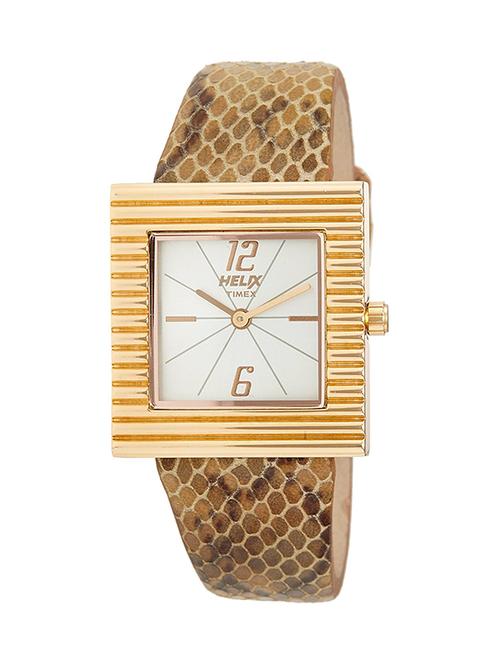 helix analog silver dial women's watch - 11hl01 - 13438189 - Standard Image - 1