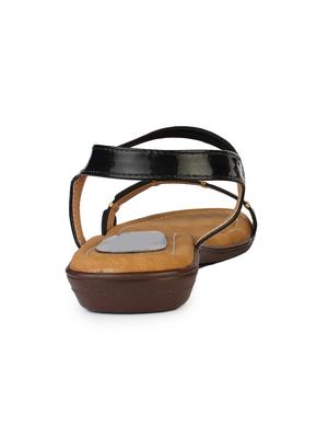 black back strap sandal - 13440941 - Standard Image - 3