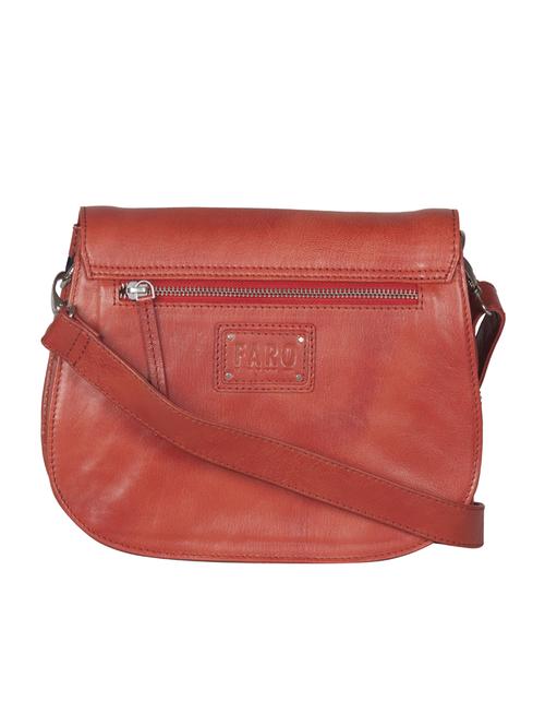 red leather sling bag - 13453253 - Standard Image - 1