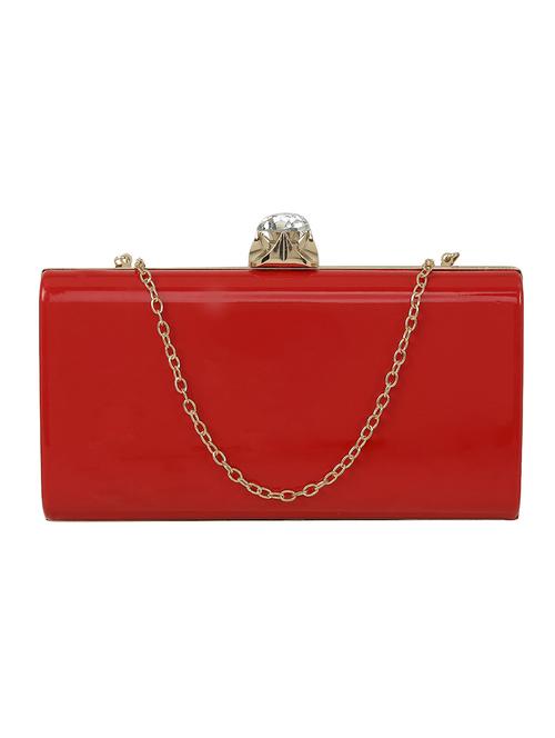 red metal clutch - 13454989 -  Standard Image - 0