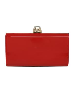 red metal clutch - 13454989 -  Standard Image - 1