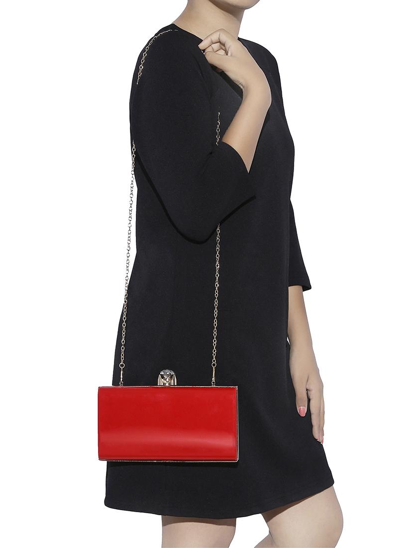 red metal clutch - 13454989 - Zoom Image - 5