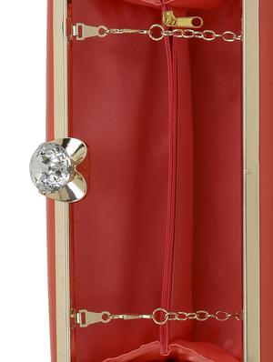 orange metal clutch - 13454992 - Standard Image - 3