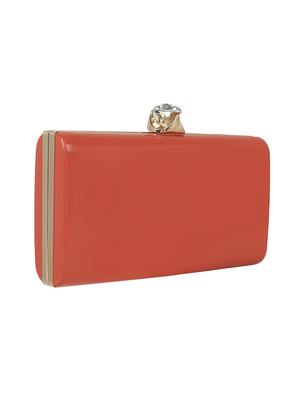 orange metal clutch - 13454992 - Standard Image - 4