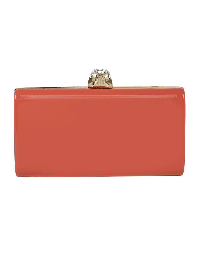orange metal clutch - 13454992 - Zoom Image - 2