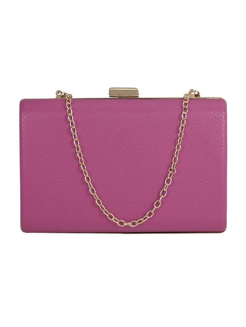 pink metal clutch - 13454994 -  Standard Image - 0