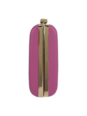 pink metal clutch - 13454994 - Standard Image - 4