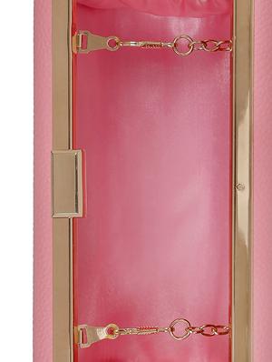 pink metal clutch - 13455012 - Standard Image - 3