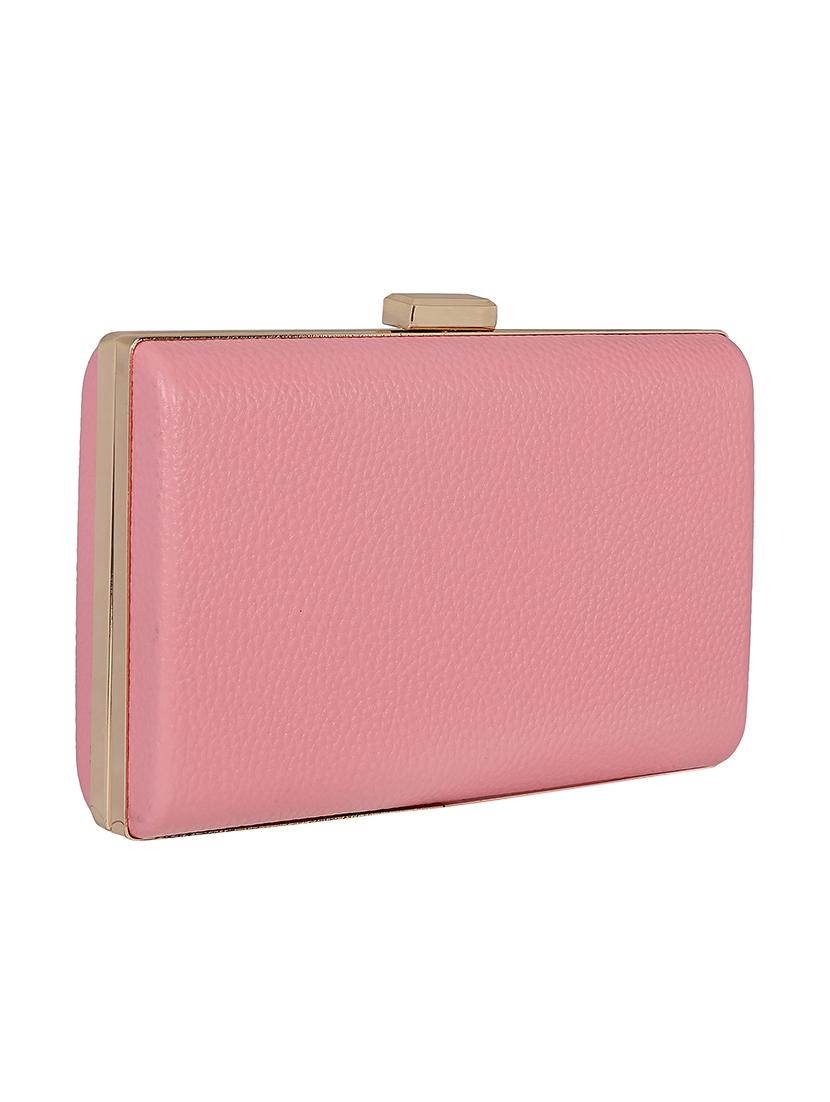 pink metal clutch - 13455012 - Zoom Image - 4