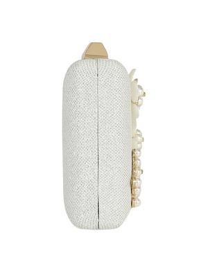 white metal clutch - 13455014 - Standard Image - 4