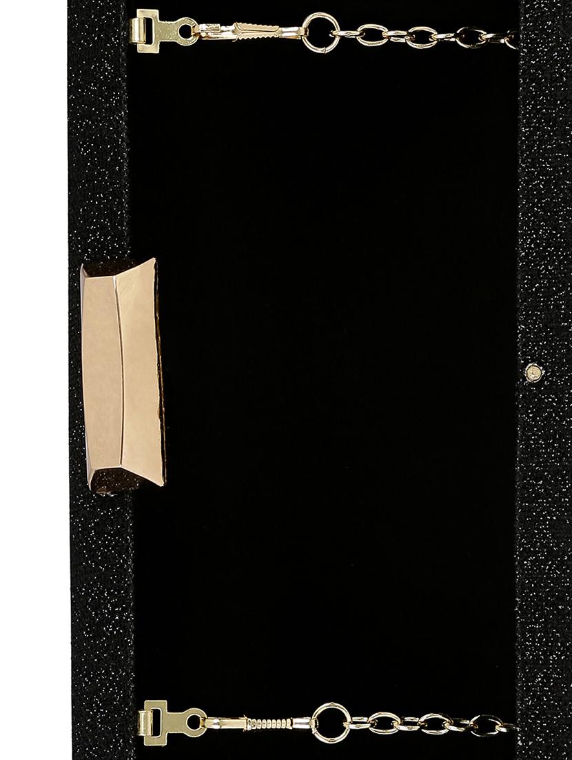black metal clutch - 13455016 - Zoom Image - 3