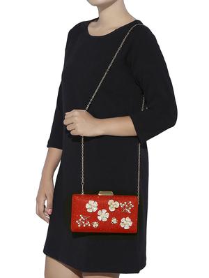 red metal clutch - 13455017 - Standard Image - 5
