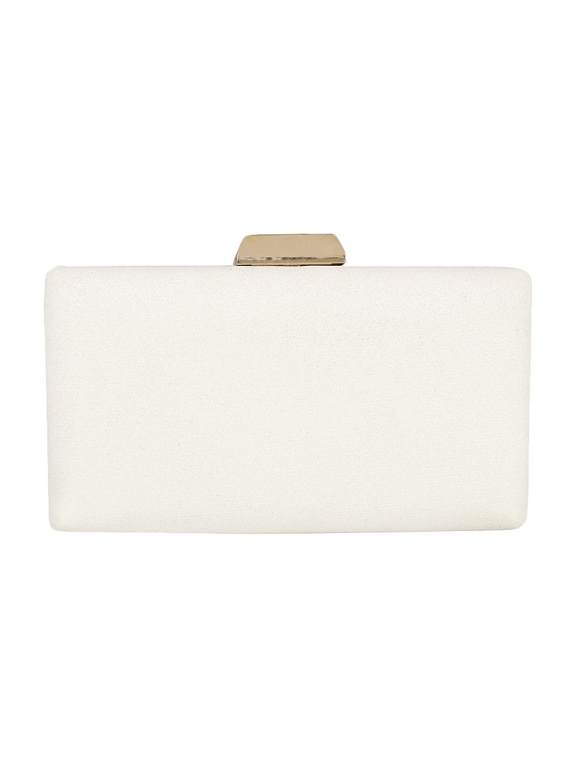 white metal clutch - 13455018 - Zoom Image - 2