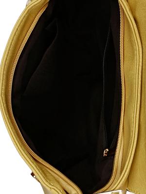 brown leatherette sling bag - 13464688 - Standard Image - 3