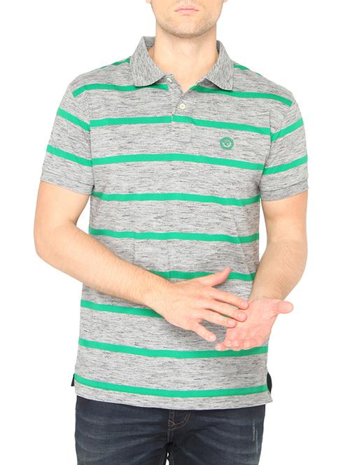 grey cotton t-shirt - 13466221 - Very Small Image - 1