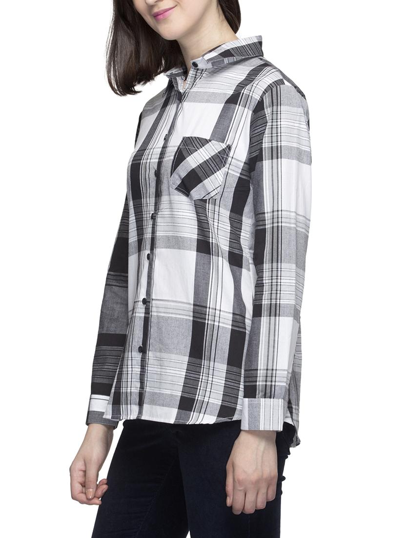 black cotton regular shirt - 13467374 - Zoom Image - 2