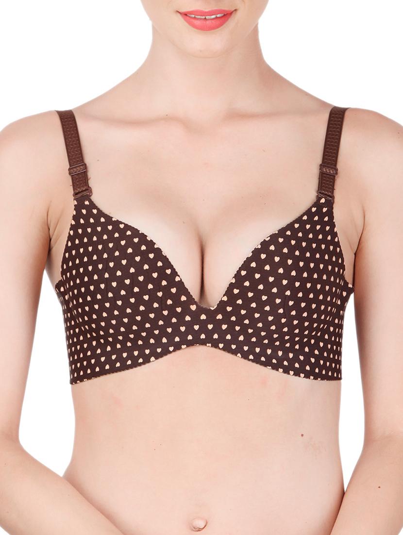 detachable strap plunge bra - 13481756 - Zoom Image - 1