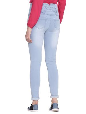light blue denim jeans - 13552835 - Standard Image - 3