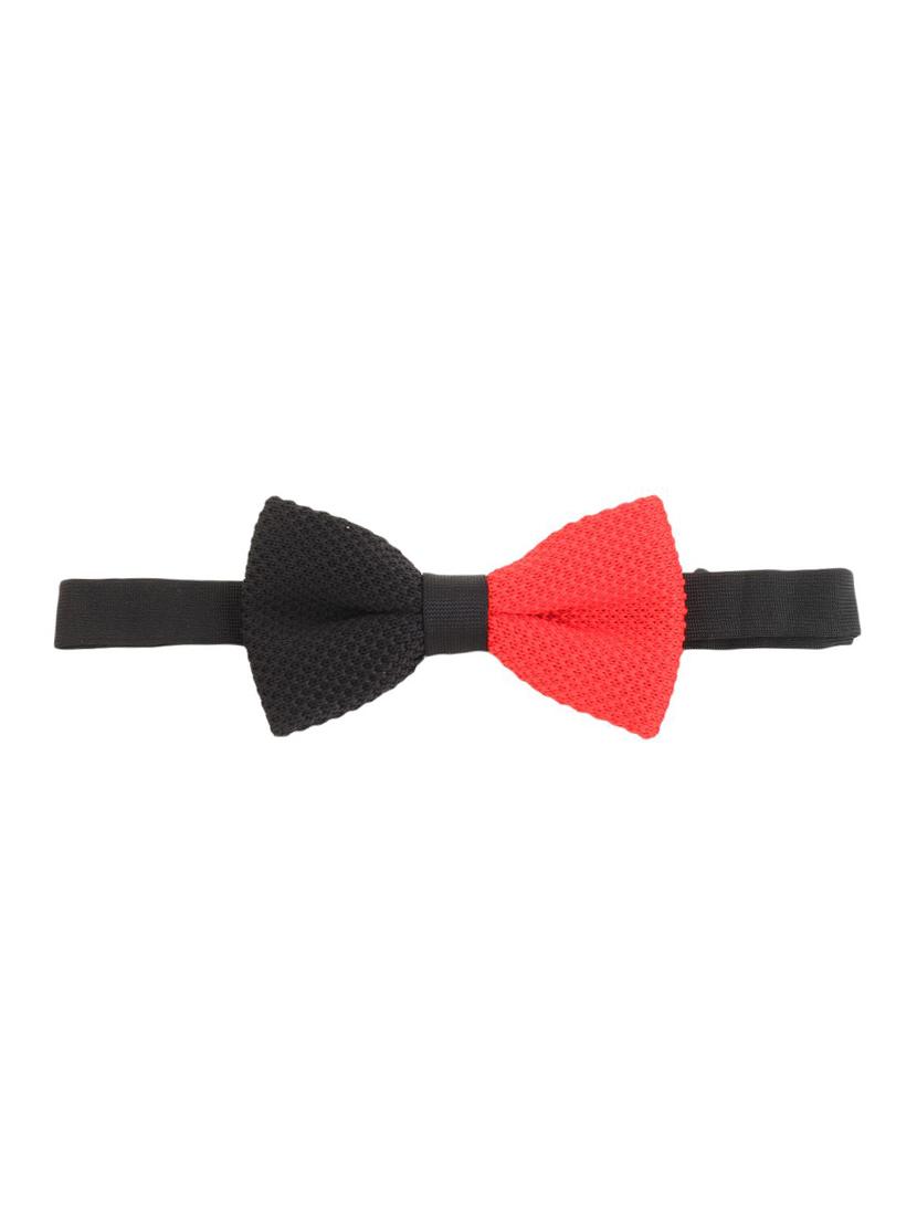 black knit bow tie - 13556016 - Zoom Image - 1