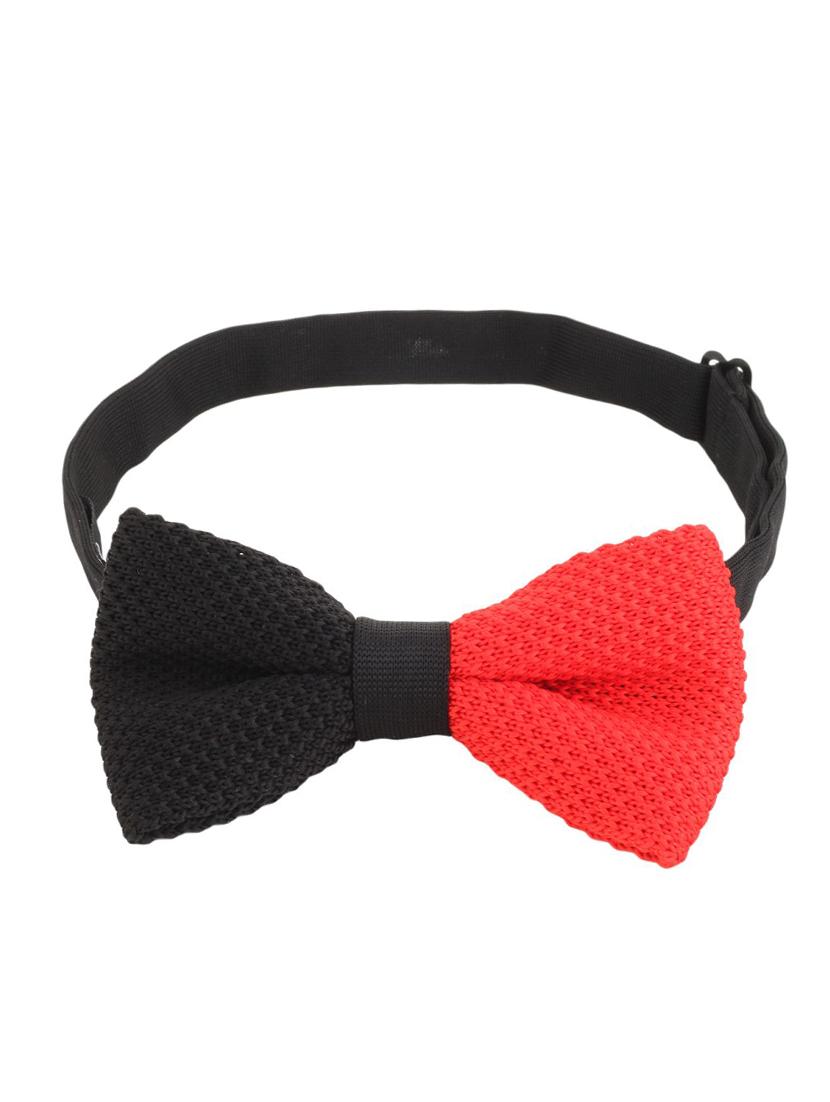 black knit bow tie - 13556016 - Zoom Image - 2