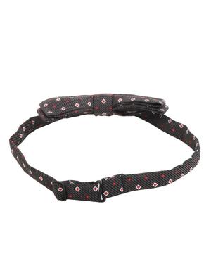 black cotton bow tie - 13556041 - Standard Image - 3