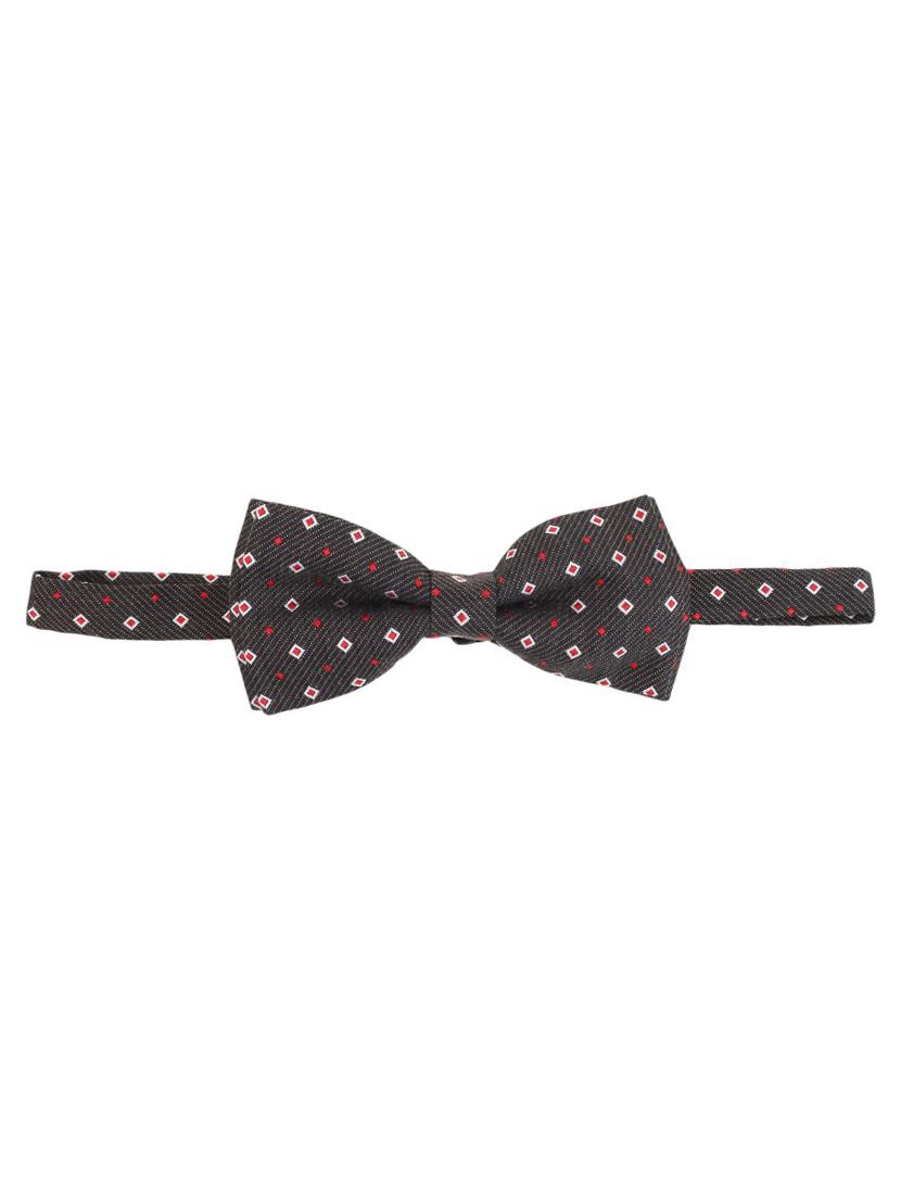 black cotton bow tie - 13556041 - Zoom Image - 1