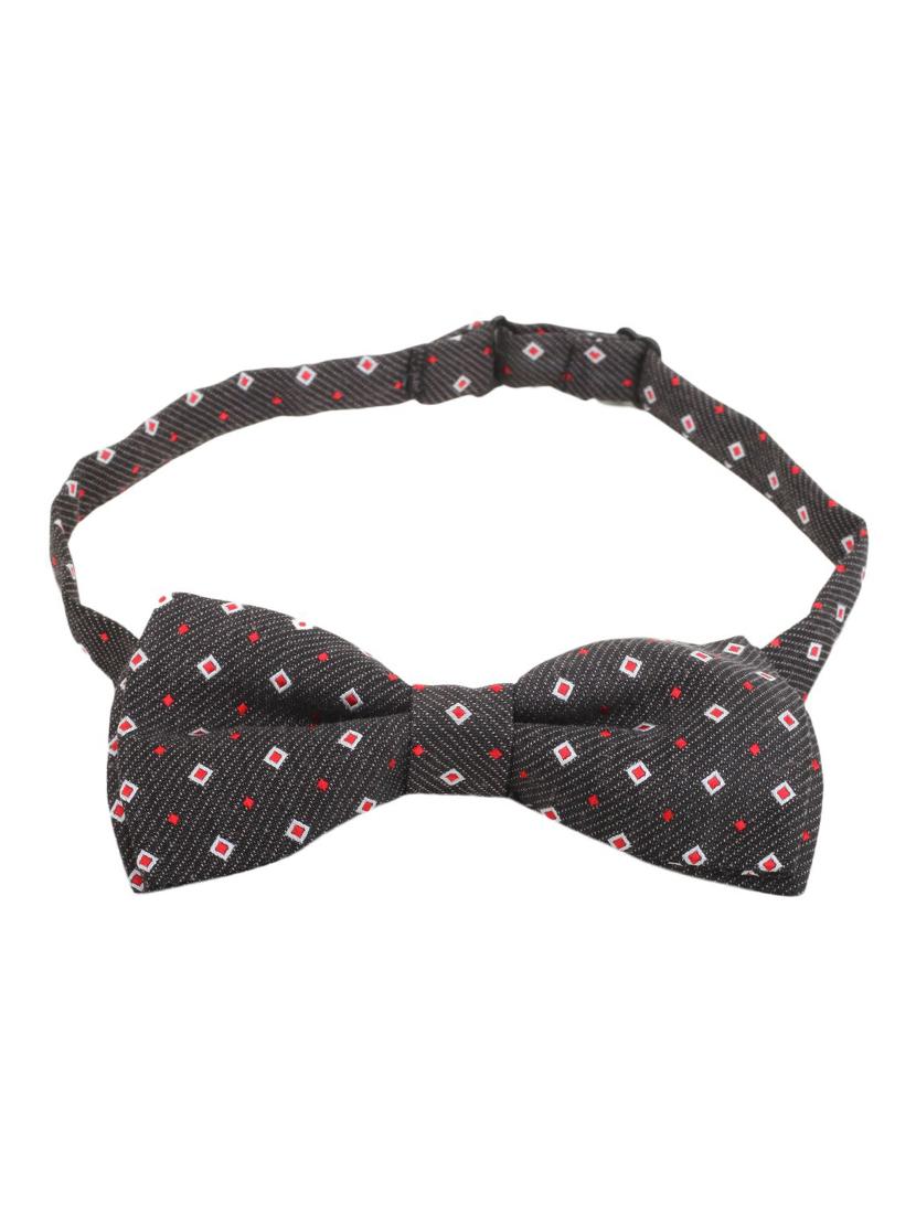 black cotton bow tie - 13556041 - Zoom Image - 2