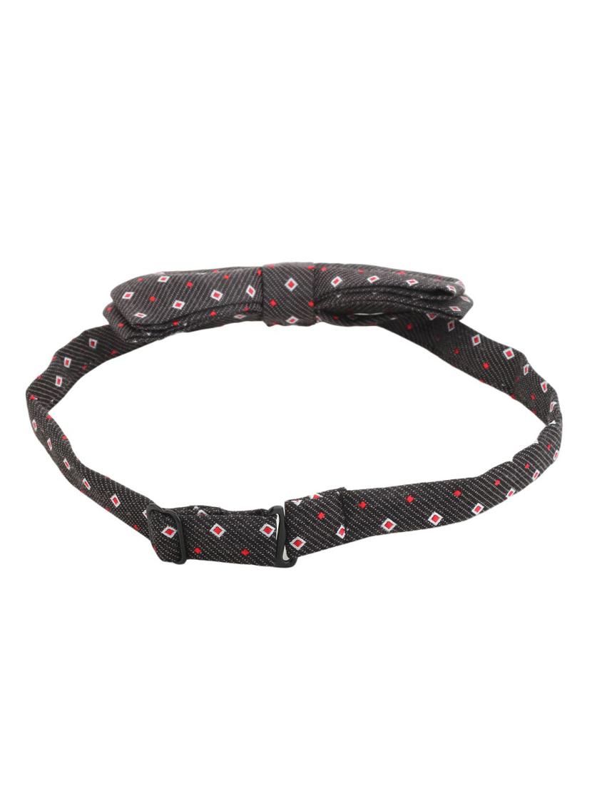 black cotton bow tie - 13556041 - Zoom Image - 3