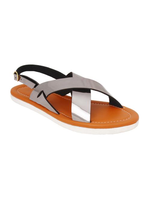 grey back strap sandal - 13556173 - Standard Image - 1