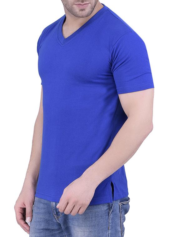 blue cotton t-shirt - 13599526 - Zoom Image - 2