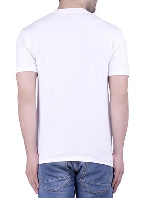 white cotton t-shirt - 13599527 - Standard Image - 3