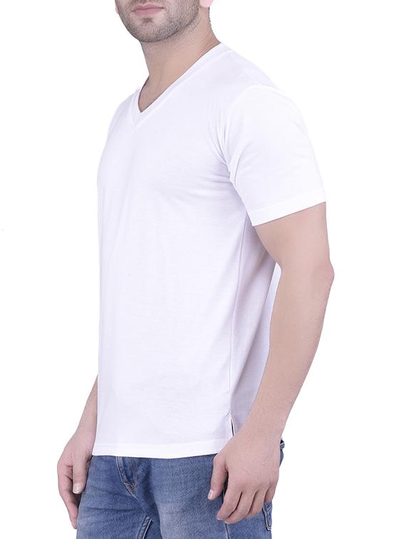white cotton t-shirt - 13599527 - Zoom Image - 2