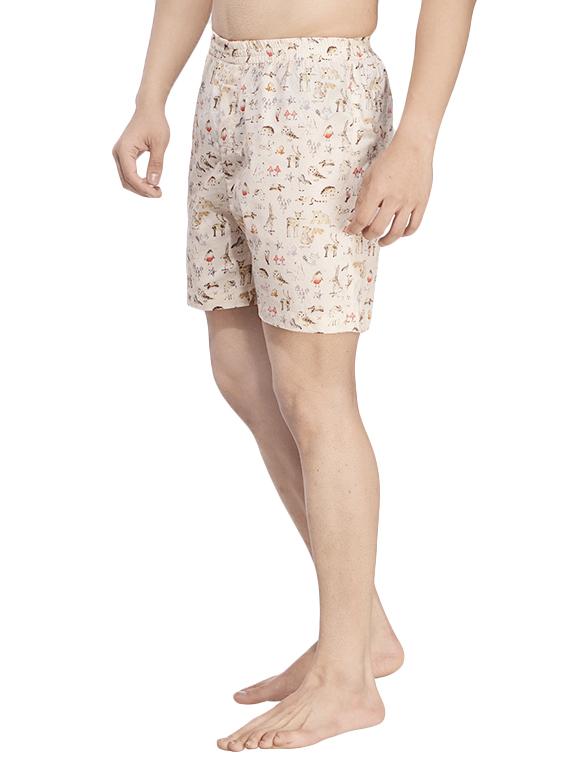 beige cotton boxer - 13648569 - Zoom Image - 2
