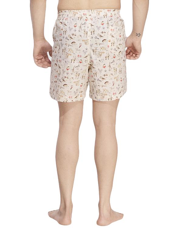 beige cotton boxer - 13648569 - Zoom Image - 3